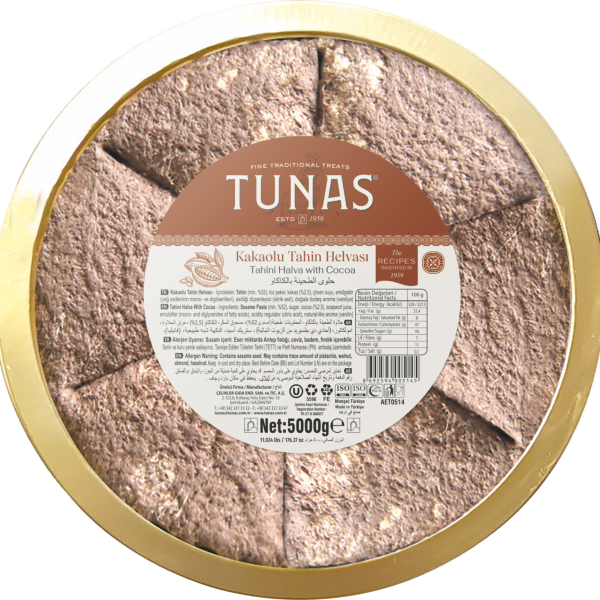 Tunas seesamihalvaa kakaoga 5000g