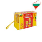 Mango, kiivi ja avokaado aroomiga kinkekomplekt plus pesusvamm